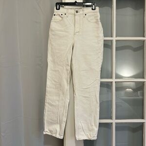 Abercrombie the 90s straight ultra high rise jeans